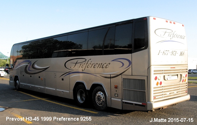 BUS/AUTOBUS: Prevost H3-45 1999 Preference