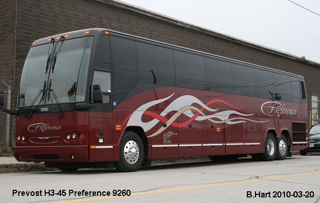 BUS/AUTOBUS: Prevost H3-45 1999 Preference