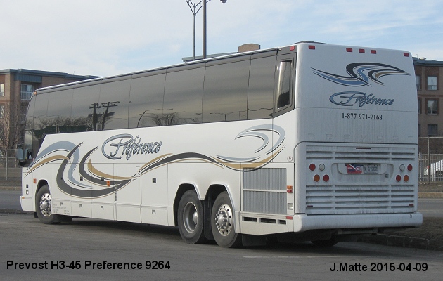 BUS/AUTOBUS: Prevost H3-45 1999 Preference