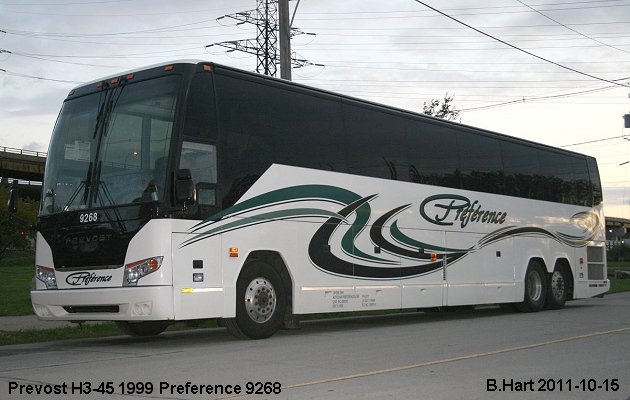 BUS/AUTOBUS: Prevost H3-45 1999 Preference