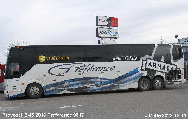 BUS/AUTOBUS: Prevost H3-45 2016 Préférence