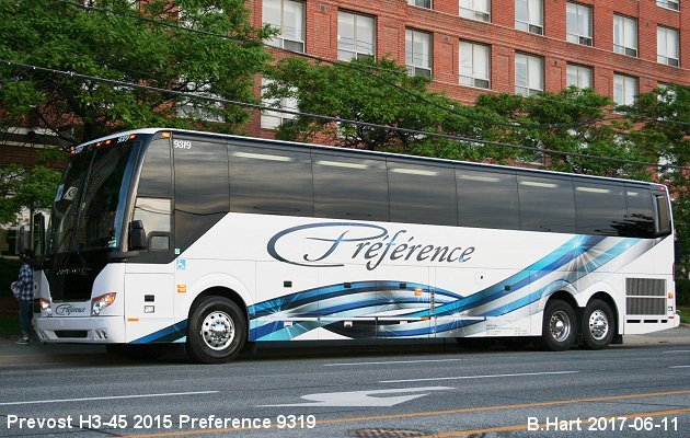 BUS/AUTOBUS: Prevost H3-45 2015 Preference