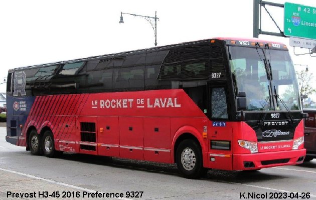 BUS/AUTOBUS: Prevost H3-45 2016 Préférence