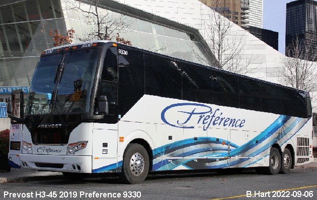 BUS/AUTOBUS: Prevost H3-45 2019 Préférence