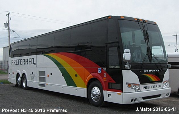 BUS/AUTOBUS: Prevost H3-45 2017 Preference