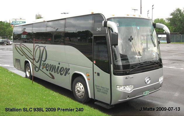 BUS/AUTOBUS: Stallion SLC 2009 Premier Coach