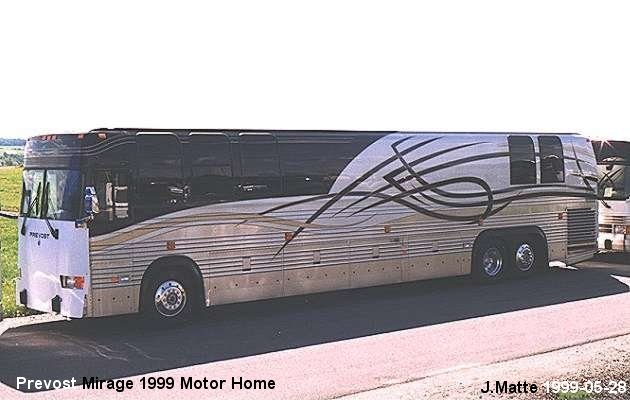 BUS/AUTOBUS: Prevost Mirage 1999 Prevost