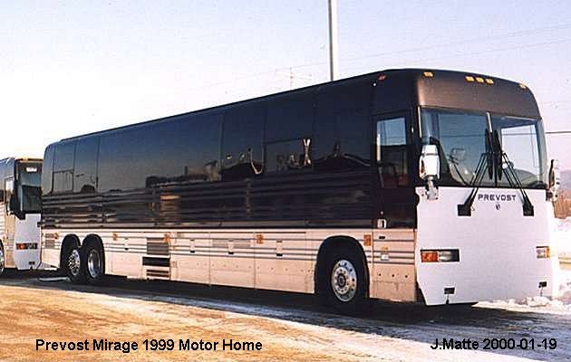 BUS/AUTOBUS: Prevost Mirage 1999 Prevost