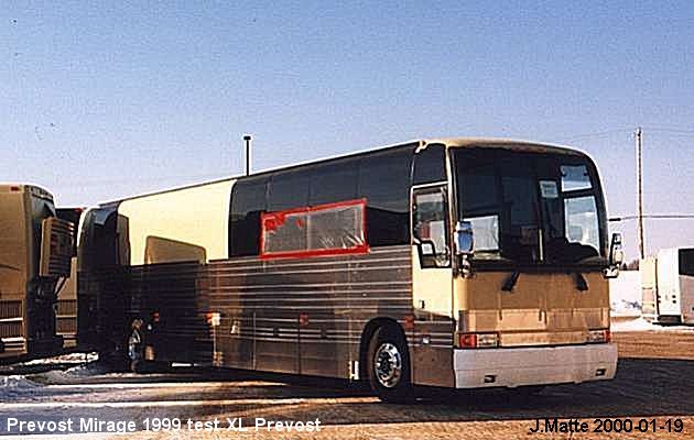 BUS/AUTOBUS: Prevost Mirage 1999 Prevost