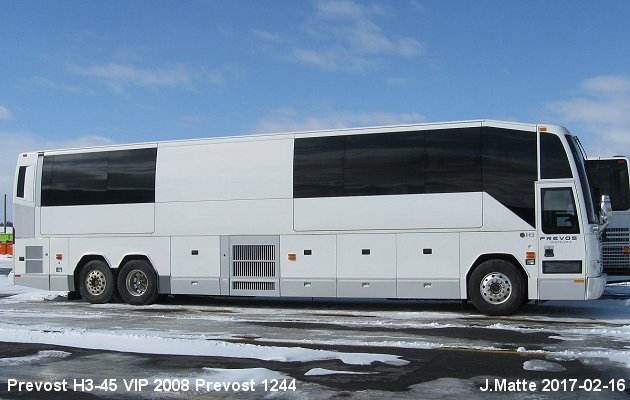 BUS/AUTOBUS: Prevost H3-45 2008 Prevost Car