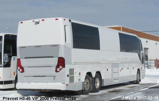 BUS/AUTOBUS: Prevost H3-45 2008 Prevost Car