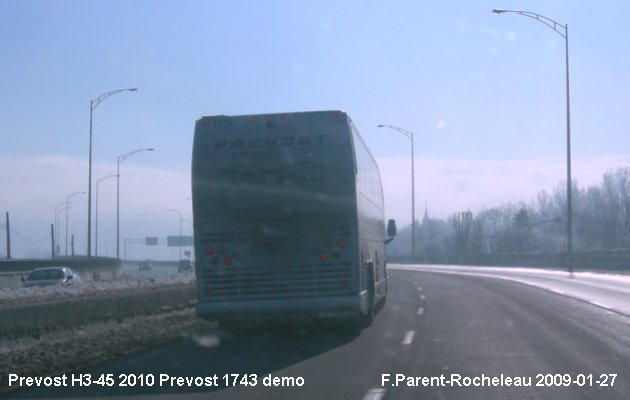 BUS/AUTOBUS: Prevost H3-45 2010 Prevost