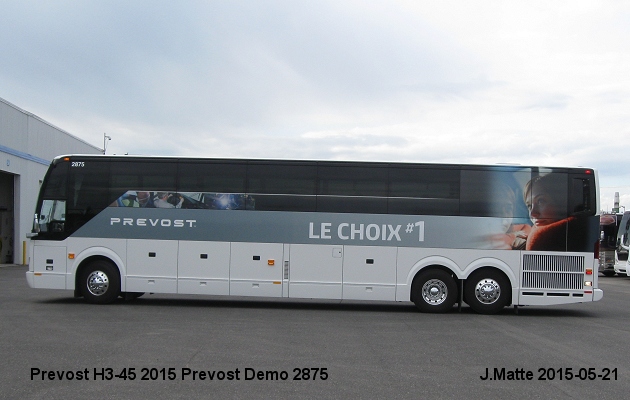 BUS/AUTOBUS: Prevost H3-45 2015 Prevost