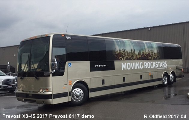 BUS/AUTOBUS: Prevost X3-45 2017 Prevost