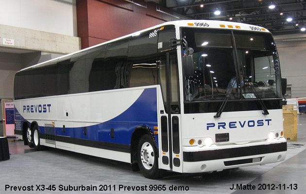 BUS/AUTOBUS: Prevost X3-45 2011 Prevost