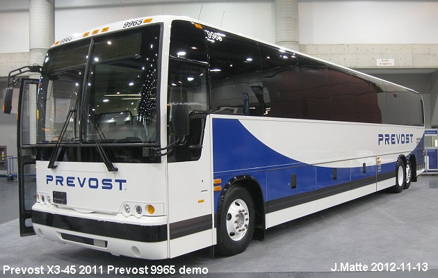 BUS/AUTOBUS: Prevost X3-45 2011 Prevost