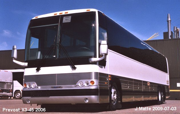 BUS/AUTOBUS: Prevost X3-45 2006 Prevost