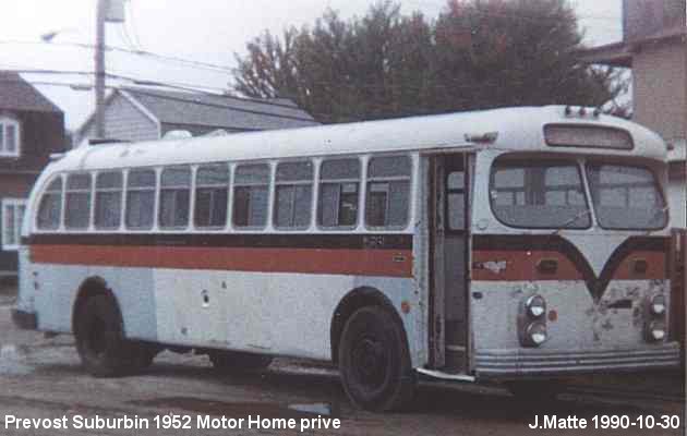 BUS/AUTOBUS: Pontiac Surburbin 1952 Prive