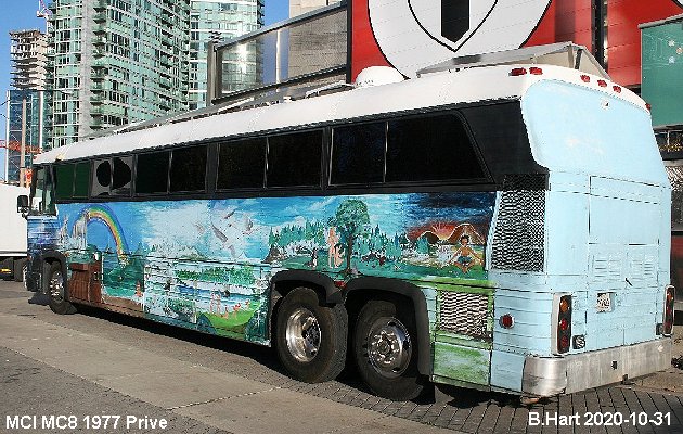 BUS/AUTOBUS: MCI MC 8 1977 Prive