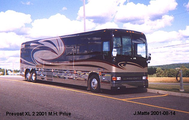 BUS/AUTOBUS: Prevost X2-45 2001 Prevost