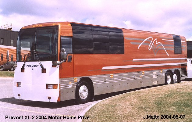 BUS/AUTOBUS: Prevost X2-45 2004 Prive