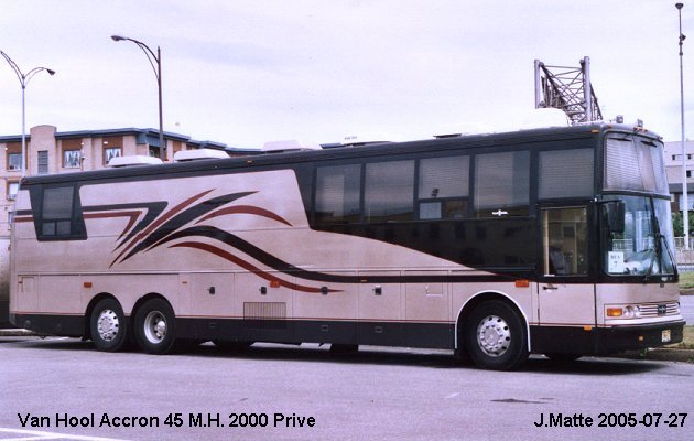 BUS/AUTOBUS: Van Hool Acron 45 2000 Prive