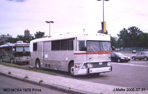 BUS/AUTOBUS: MCI MC 5 A 1975 Prive
