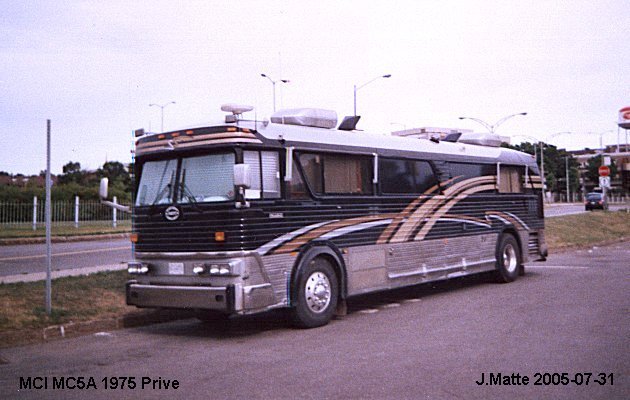 BUS/AUTOBUS: MCI MC 5 A 1975 Prive