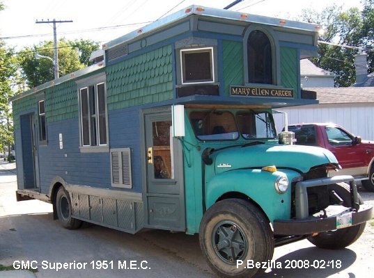 BUS/AUTOBUS: GMC Superior 1951 prive