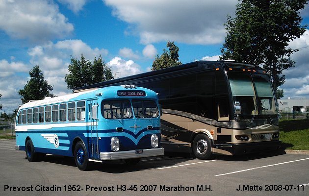 BUS/AUTOBUS: Prevost H3-45 2007 prive