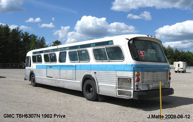 BUS/AUTOBUS: GMC T6H5307N New Look 1982 prive