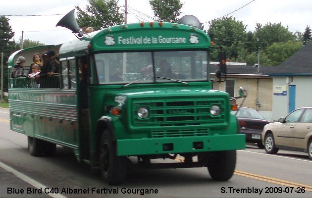 BUS/AUTOBUS: Blue Bird C40 1992 Ballade Gourgane