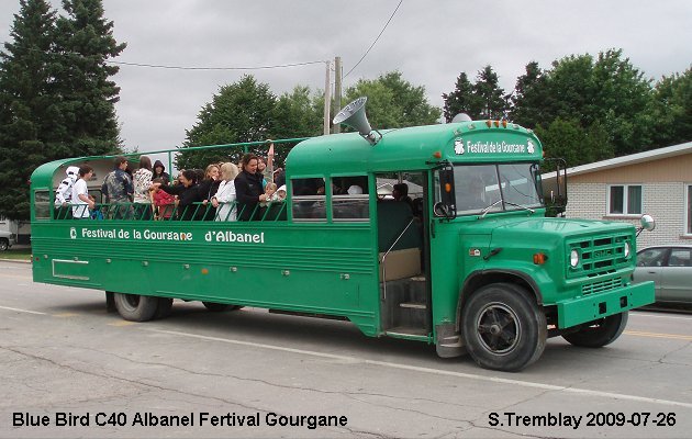 BUS/AUTOBUS: Blue Bird C40 1990 Ballade Gourgane