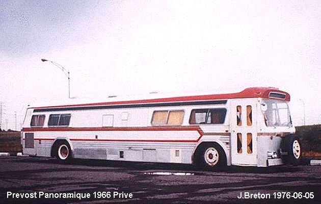 BUS/AUTOBUS: Prevost Le Normand 1963 Prive