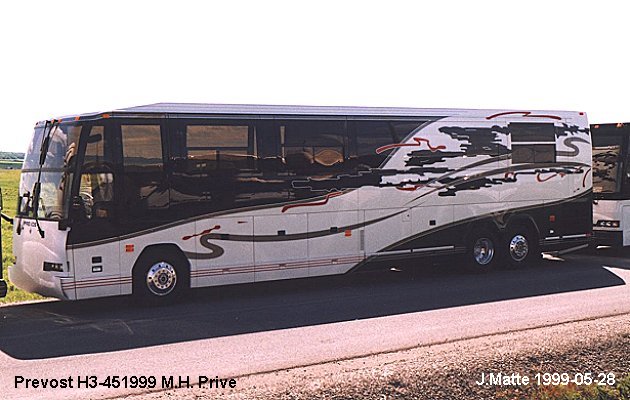 BUS/AUTOBUS: Prevost H3-45 1999 Prive