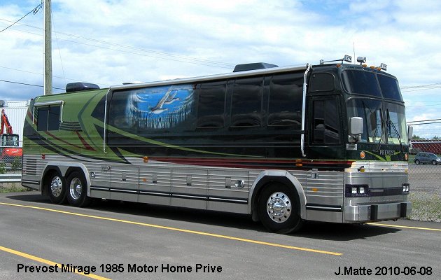 BUS/AUTOBUS: Prevost Mirage 1985 Prive