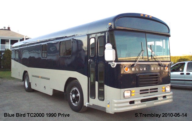 BUS/AUTOBUS: Blue Bird TC2000 1990 Prive