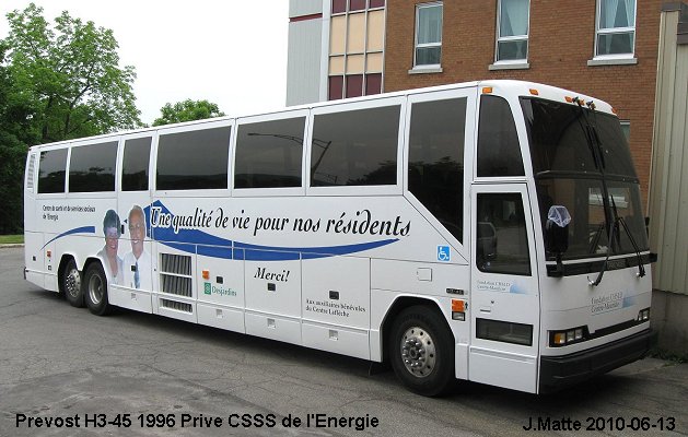 BUS/AUTOBUS: Prevost H3-45 1996 Prive