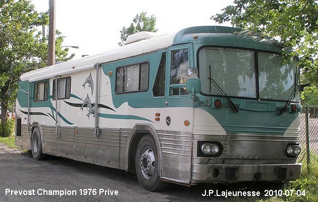 BUS/AUTOBUS: Prevost Champion 1976 Prive