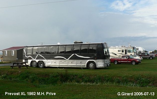 BUS/AUTOBUS: Prevost Le Mirage 1982 Prive