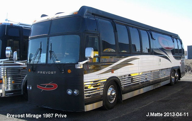 BUS/AUTOBUS: Prevost XL 1987 prive