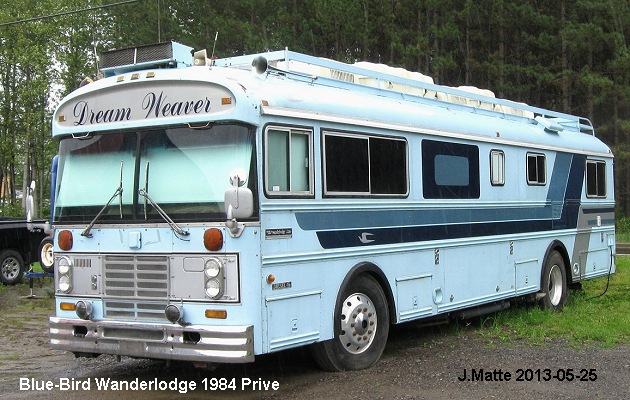 BUS/AUTOBUS: Blue Bird Wanderlodge 1984 prive