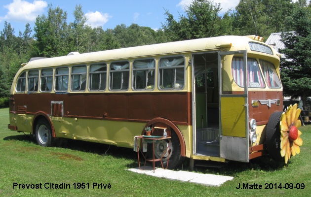 BUS/AUTOBUS: Prevost Citadin 1951 Prive