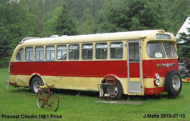 BUS/AUTOBUS: Prevost Citadin 1951 Prive