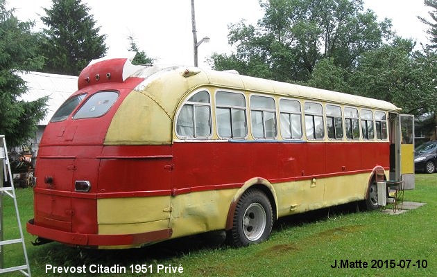 BUS/AUTOBUS: Prevost Citadin 1951 Prive