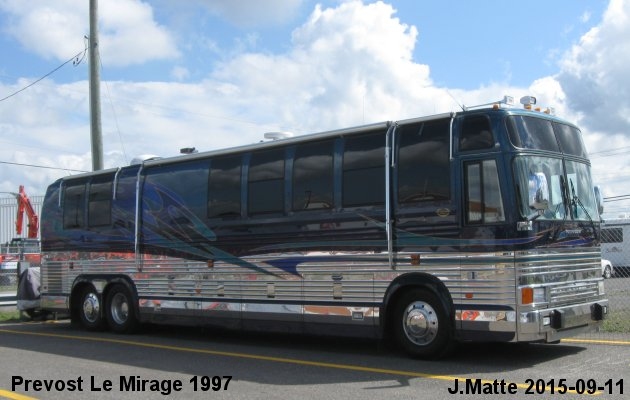 BUS/AUTOBUS: Prevost Mirage XL 45 1997 Prive