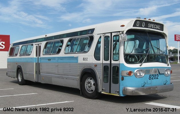 BUS/AUTOBUS: GMC New-Look 1982 Prive