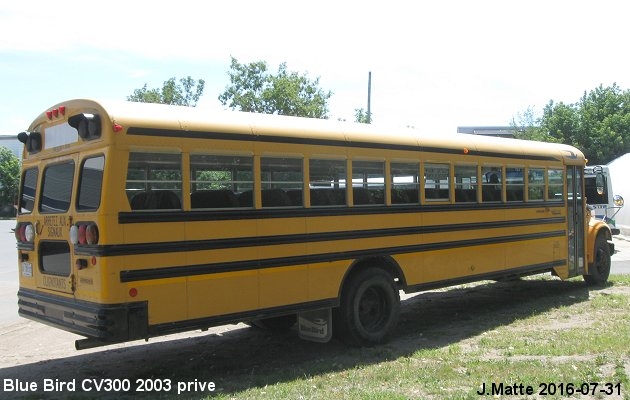 BUS/AUTOBUS: Blue Bird CV300 2003 prive