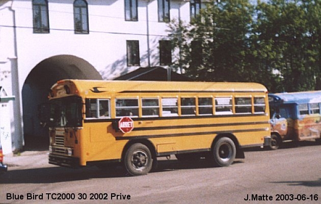 BUS/AUTOBUS: Blue Bird TC 2000 2002 Prive