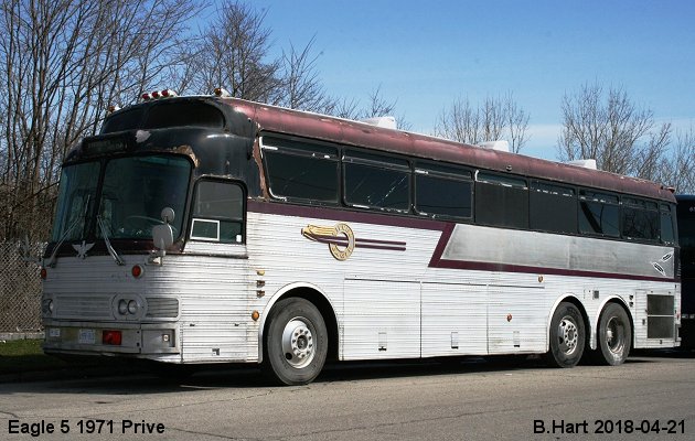 BUS/AUTOBUS: Eagle 5 1971 Prive